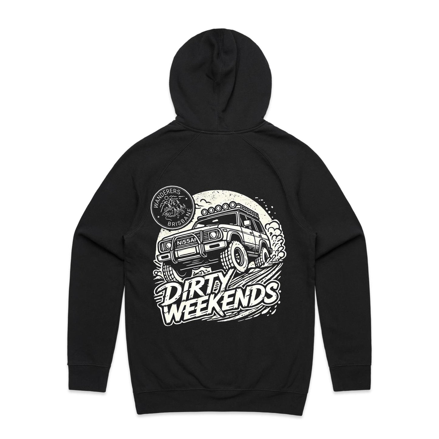 Wanderer Lifestyle Dirty - Unisex Supply Hoodie - AS Colour