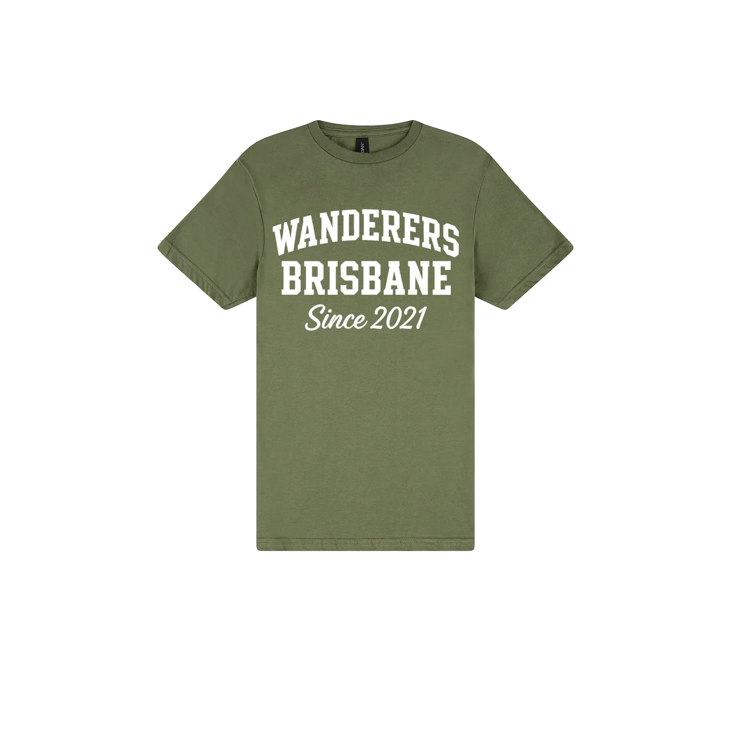 Military Green front flat lay